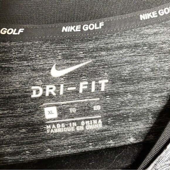 Nike Golf Dry Knit Half Zip Long Sleeve Shirt 892221-012 Men’s Size XL - Picture 8 of 10